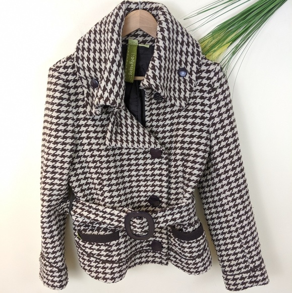 Soia & Kyo Jackets & Blazers - Soia & Kyo wool houndstooth